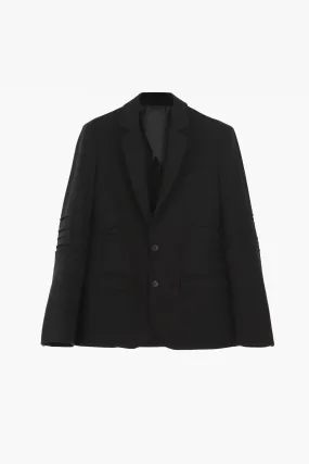   Blazer con dettagli a pieghe     