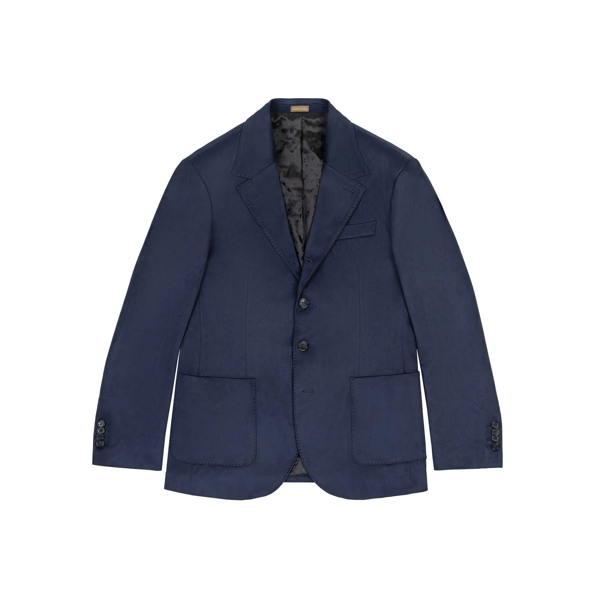 Blazer Tokyo Blu in Eco Suede