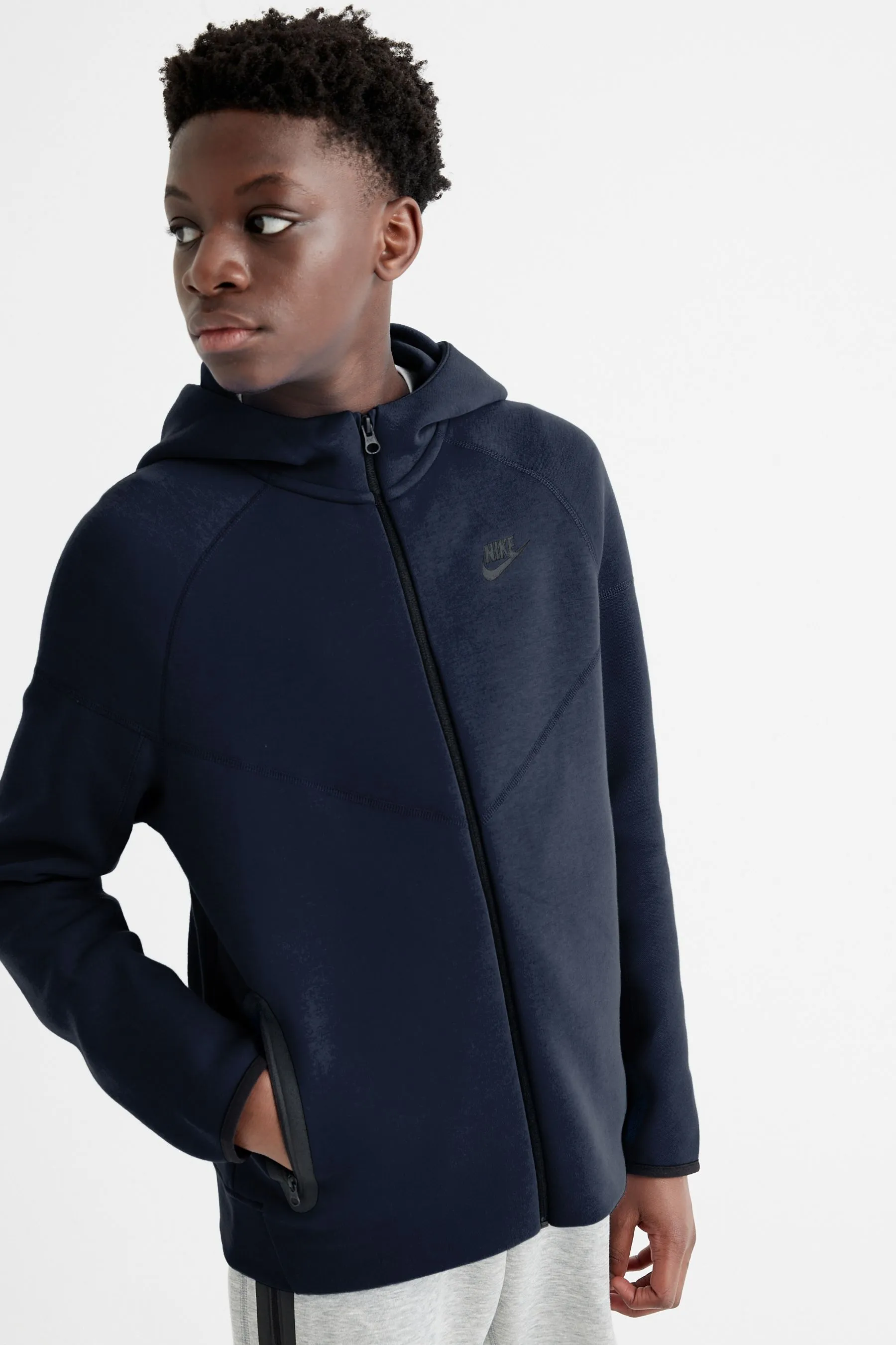 Felpa con cappuccio Nike Tech Fleece Zip Through    