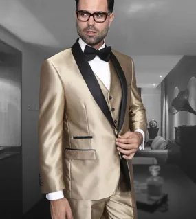 Jacket Vest Pants Men 3 Piece Groom Wedding Suit 2022 New Fashion Men Luxury Satin Wedding Prom Formal Tailor Made Tuxed