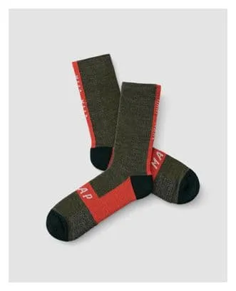 Maap Alt_Road Trail Socks Green / Red