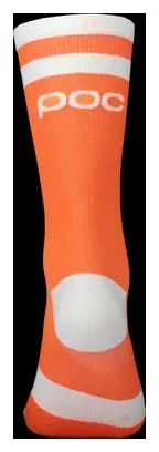 Poc Lure MTB Socks Orange/White