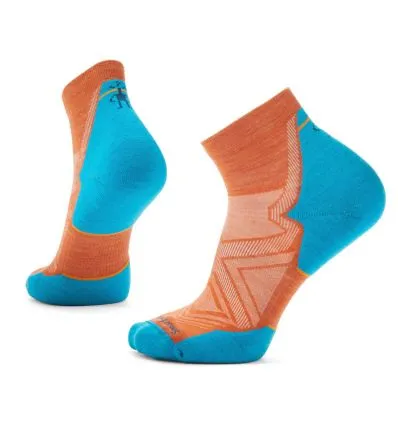 Smartwool Run Targeted Cushion Ankle Socks Performance Socks RUNNING ORANGE RUST ( MEDIUM ORANGE)